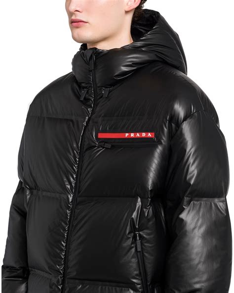 hood padded prada jacket owen men lightweight|prada coats for men.